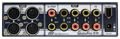 FireWire-интерфейс audio/MIDI ESI QuataFire 610, фото 2