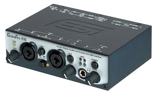 FireWire-интерфейс audio/MIDI ESI QuataFire 610, фото 1