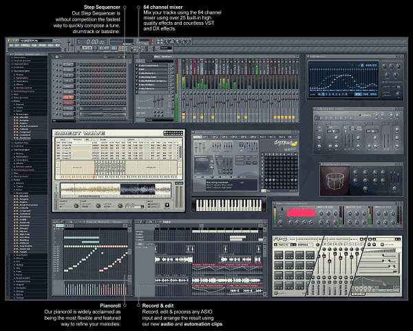 Аудио/MIDI-секвенсор FL Studio 6, фото 1