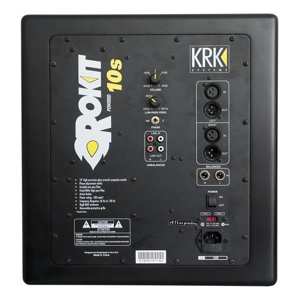 Активный студийный сабвуфер KRK RP10S, фото 2