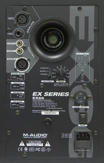 Активные студийные мониторы ближнего поля M-Audio EX66, фото 3
