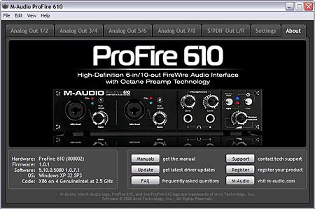 M-Audio ProFire 610, фото 6
