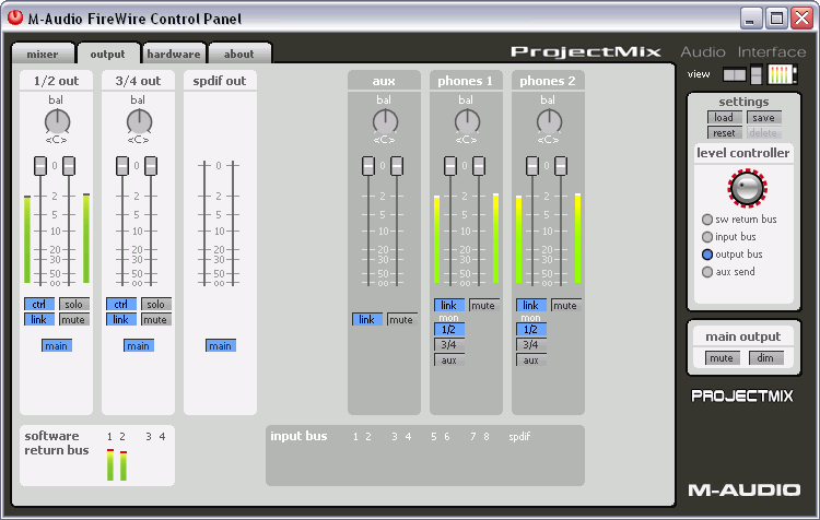 Многофункциональная управляющая панель M-Audio ProjectMix I/O, фото 6