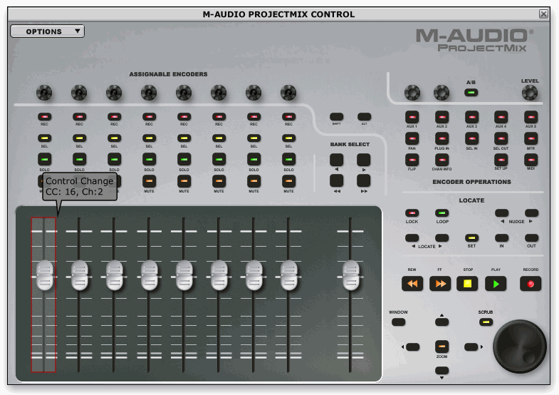 Многофункциональная управляющая панель M-Audio ProjectMix I/O, фото 13