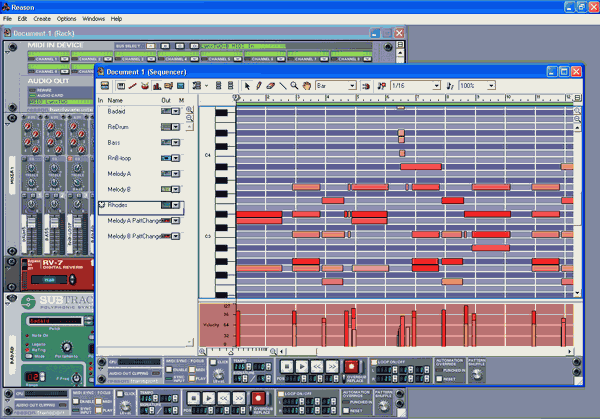 Propellerhead Reason2, фото 20