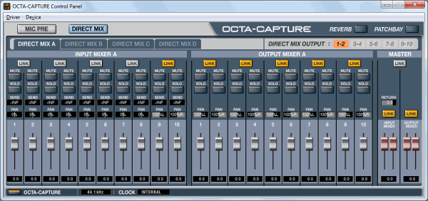 Звуковой USB-интерфейс Roland Octa-Capture:, фото 12