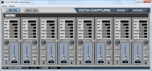 Звуковой USB-интерфейс Roland Octa-Capture:, фото 13