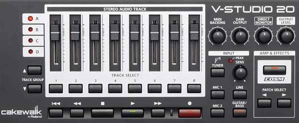 Звуковой USB-интерфейс Roland V-Studio 20, фото 11