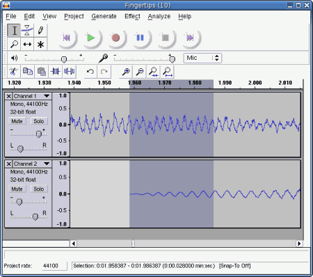 Мультимедиа: Audacity v.1.3.6 RC1, фото 1