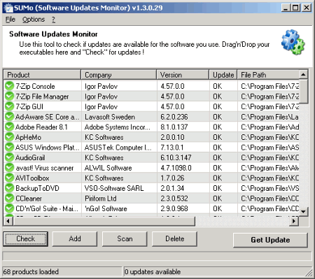 Утилиты: SUMo v.2.3.0.56, фото 1