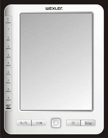 Шестидюймовая электронная книжка WEXLER.BOOK E6001 оснащена FM-тюнером, фото 2
