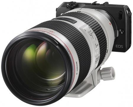 Представлена фотосистема Canon EOS M