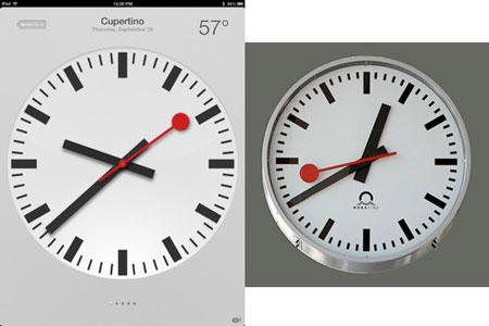 Швейцарские железнодорожники обвинили Apple в воровстве дизайна