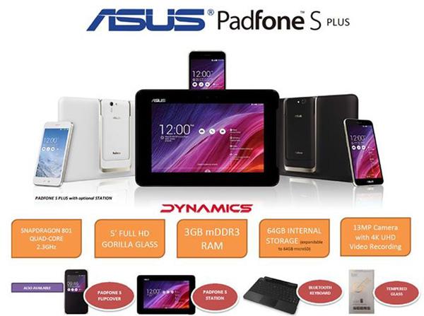 Продажи Asus PadFone S Plus в Малайзии стартуют 8 апреля