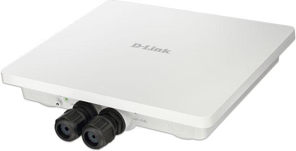 Точка доступа D-Link DAP-3662 рассчитана на наружную установку