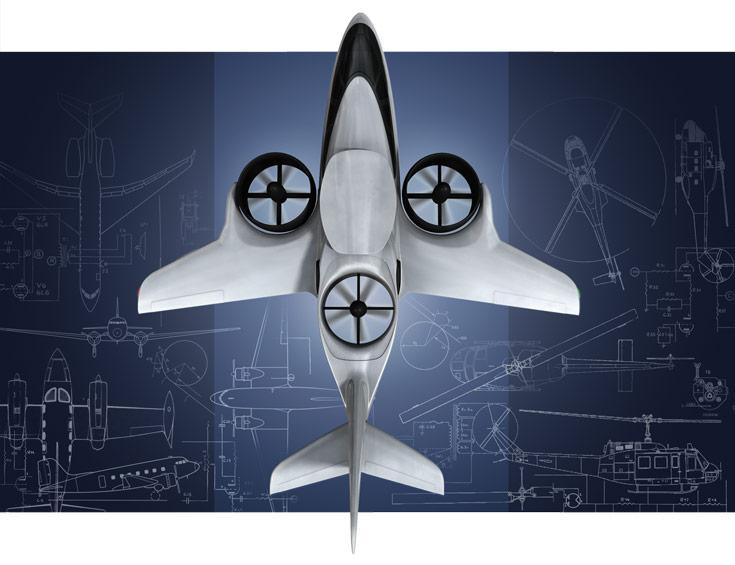 Конвертоплан TriFan 600 объединяет черты самолета и вертолета