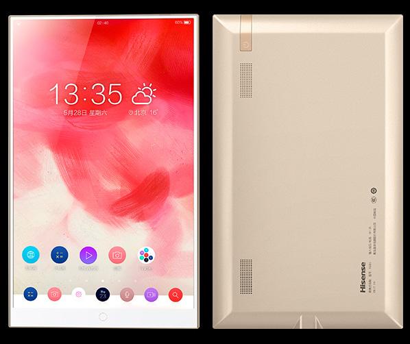 Экран занимает 90% площади фронтальной панели планшета Hisense Vidaa Mirror, фото 4