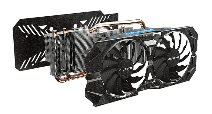 Gigabyte оснащает 3D-карты Radeon R9 390 и Radeon R9 390X охладителями WindForce 2X