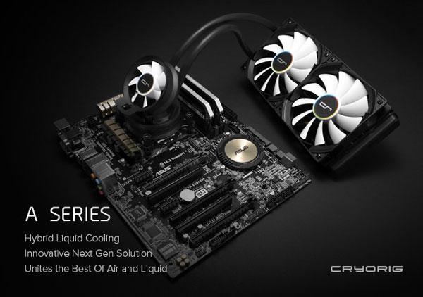 Гибридные системы охлаждения Cryorig A должны появиться в продаже этим летом