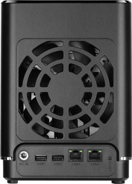 Хранилище D-Link DNS-340L рассчитано на четыре накопителя типоразмера 3,5 дюйма с интерфейсом SATA