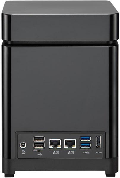 Интересной особенностью хранилища QNAP TS-453mini является возможность его использования в качестве ПК