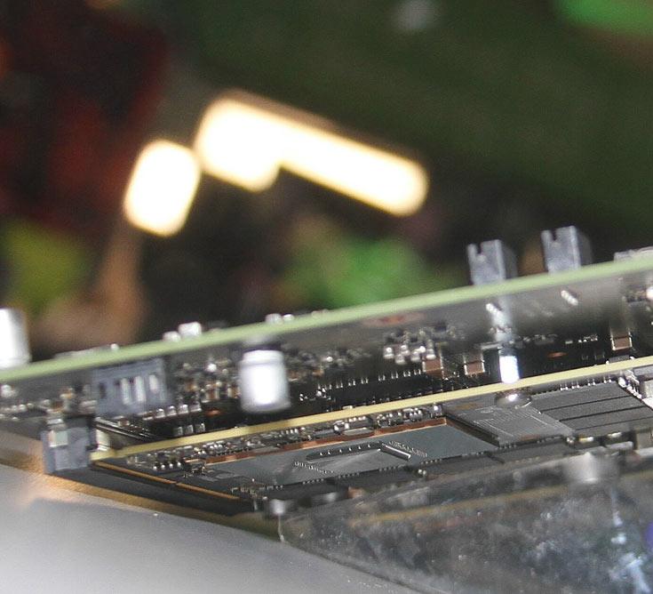 Появились первые крупные изображения нового графического процессора Nvidia