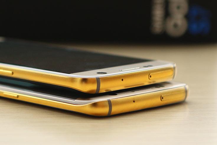 Позолоченный смартфон Samsung Galaxy S7 стоит $1730, Samsung Galaxy S7 Edge — $1930
