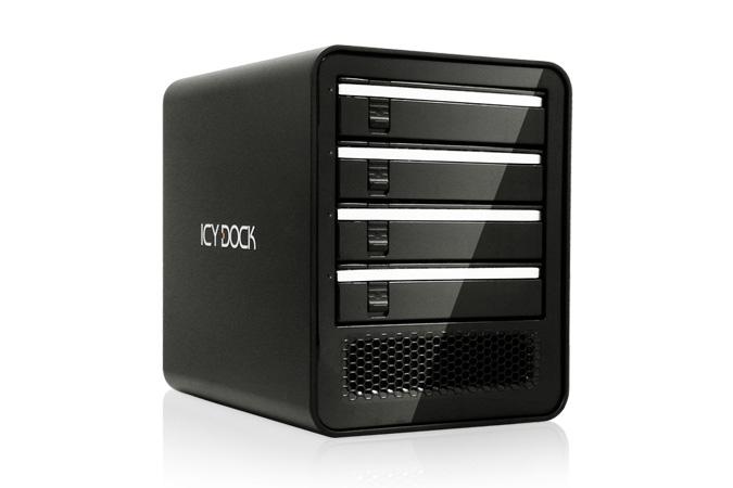 Корпуса для внешних массивов ICYCube MB561U3S-4S R1 и ICYCube MB561U3S-4SB R1 вмещают по четыре накопителя