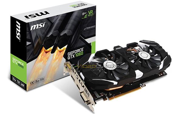 MSI GTX 1060 3GT OC
