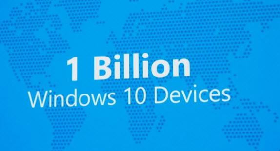 Microsoft признала, что 1 млрд устройств с Windows 10 — слишком оптимистичный прогноз