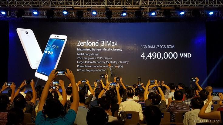 Представлены смартфоны Asus Zenfone 3 Laser и Zenfone 3 Max