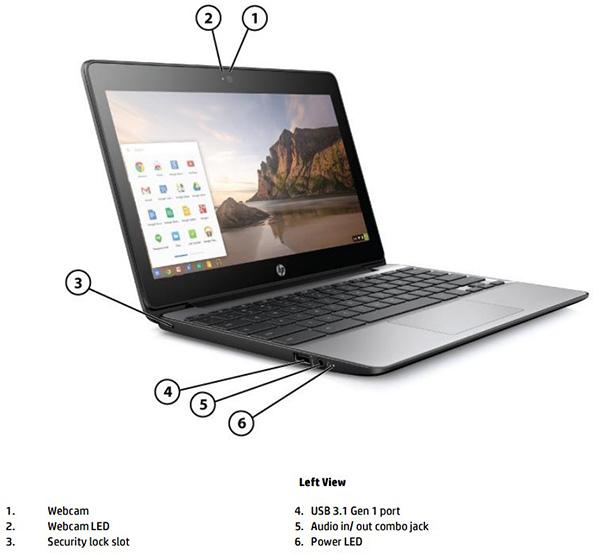 HP Chromebook 11 G5