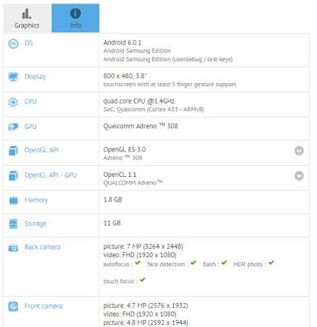 В базе данных GFXBench замечен смартфон-раскладушка Samsung Galaxy Folder нового поколения, фото 1