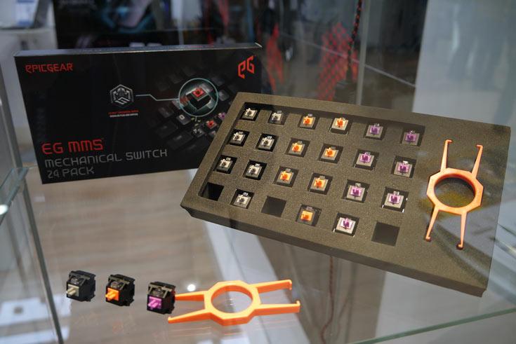 Конструкция Defiant позволяет заменять переключатели