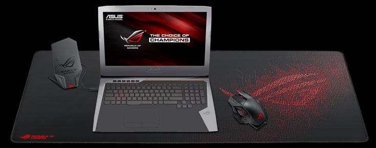 Asus называет коврик ROG Sheath одним из самых больших в мире