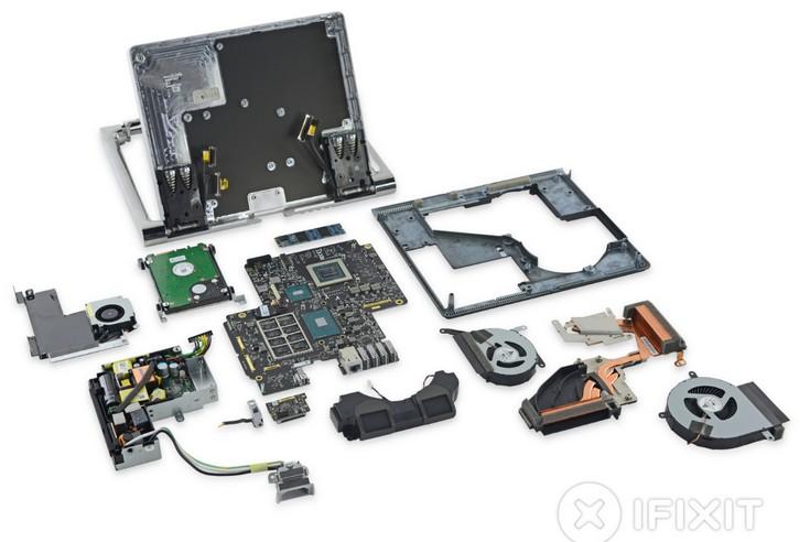 Моноблок Microsoft Surface Studio заработал у iFixit пять баллов