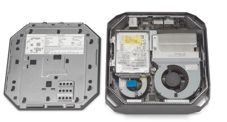 Мини-ПК HP Z2 Mini может оснащаться процессорами Xeon E3-1200v5
