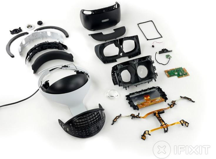 Гарнитура PlayStation VR легко разбирается, но трудно собирается