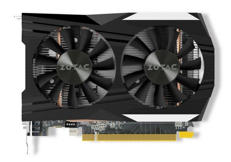 Zotac представила компактные версии GeForce GTX 1050 и GTX 1050 Ti