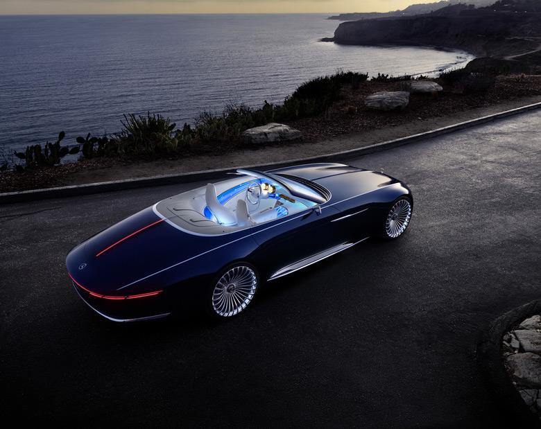 Запас хода Vision Mercedes-Maybach 6 Cabriolet — 500 км