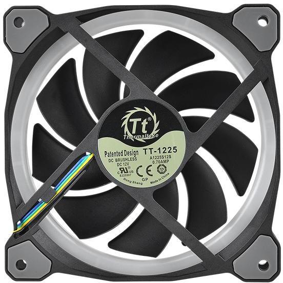 Вентиляторы Thermaltake Riing Plus 12 LED RGB предназначены для установки на радиаторы систем жидкостного охлаждения