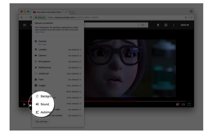Google Chrome вскоре позволит отключать звук на любом сайте