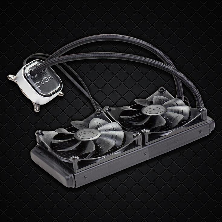 Жидкостные системы охлаждения EVGA CLC 120 и 280 оснащены полноцветной подсветкой