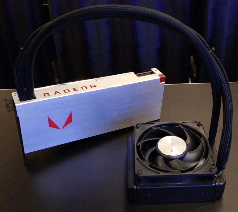 Компания AMD продемонстрировала 3D-карты AMD Radeon RX Vega