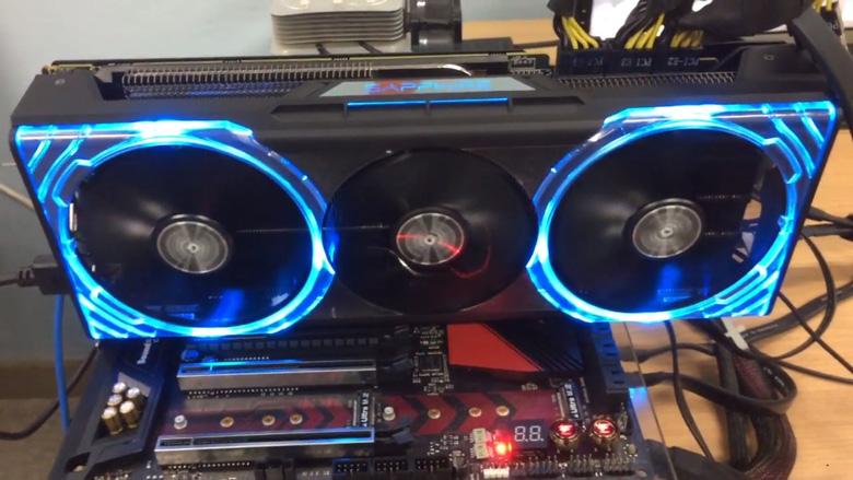Опубликованы изображения и результаты тестирования 3D-карты Sapphire Radeon RX Vega 64 Nitro