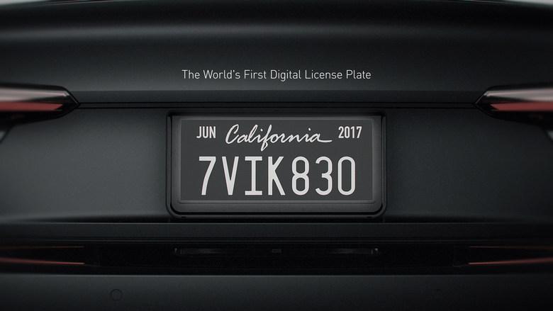 Номерные знаки rPlate могут появиться на автомобилях в следующем году