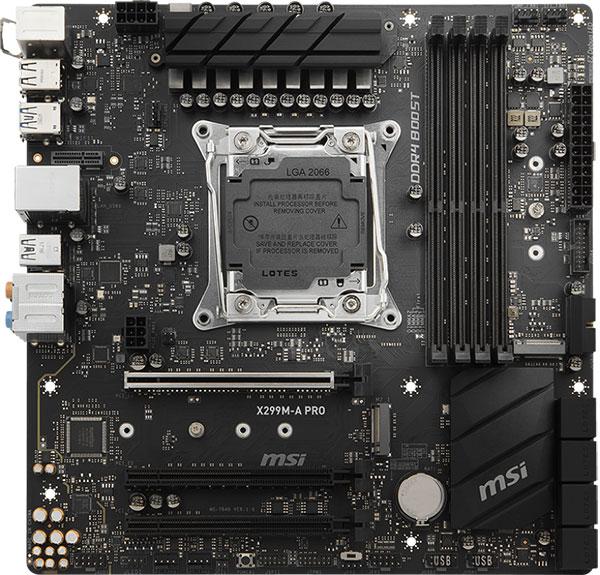 MSI X299M-A Pro