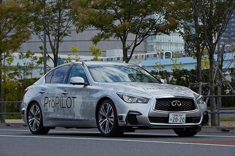 Nissan испытала полностью беспилотную машину