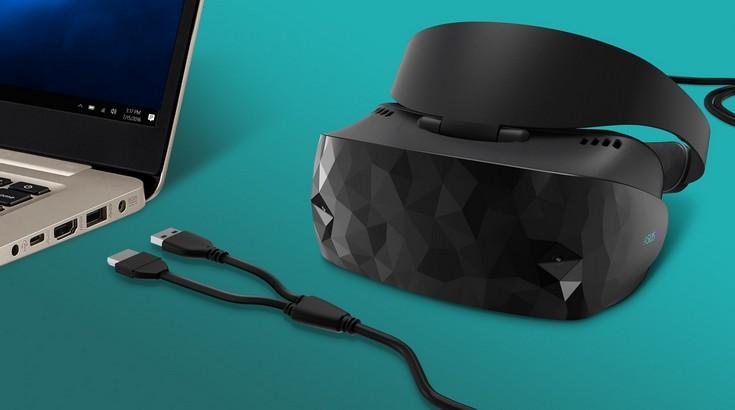 Asus рассказала подробности о гарнитуре Windows Mixed Reality Headset