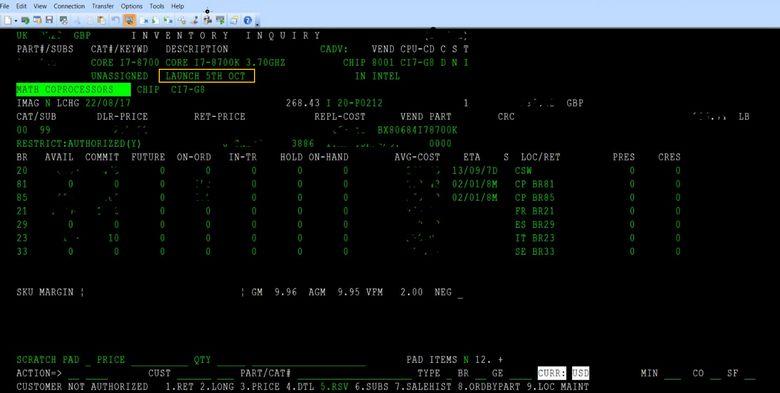 Настольные процессоры Intel Core восьмого поколения могут представить 5 октября, фото 1